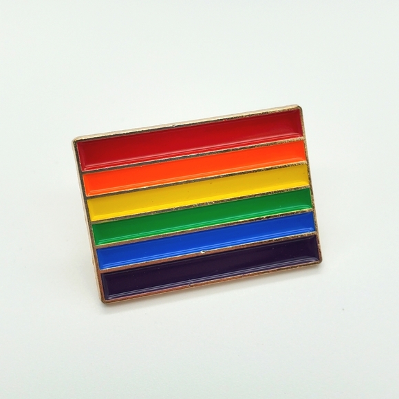 Jewelry - LGBTQ Pride flag pin